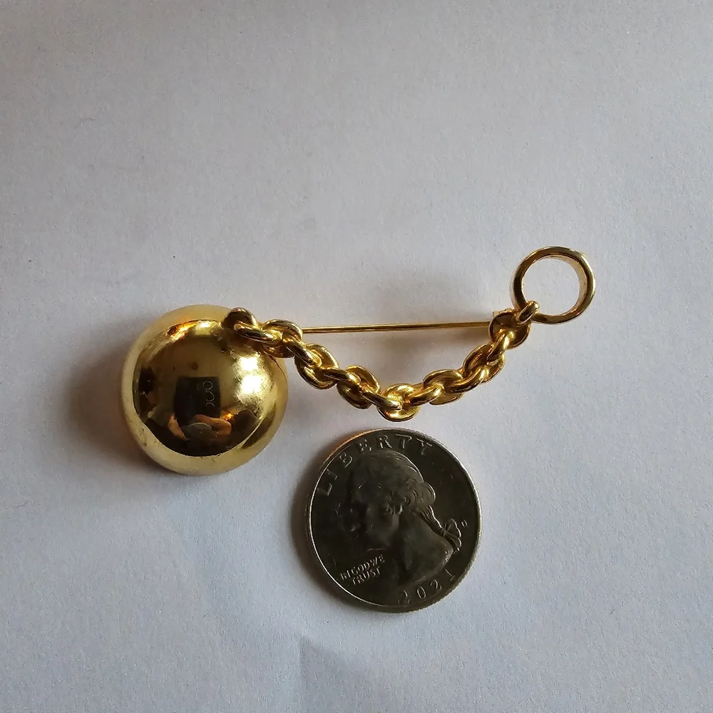 Vintage fun brooch
